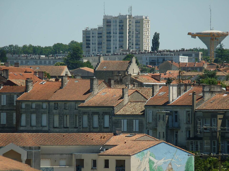Soyaux vue depuis le rempart de l'Est à Angoulême